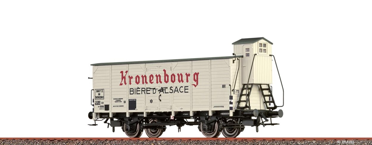 Brawa 50994  Bierwagen Hlf "Kronenbourg"  505028  Ep. III SNCF