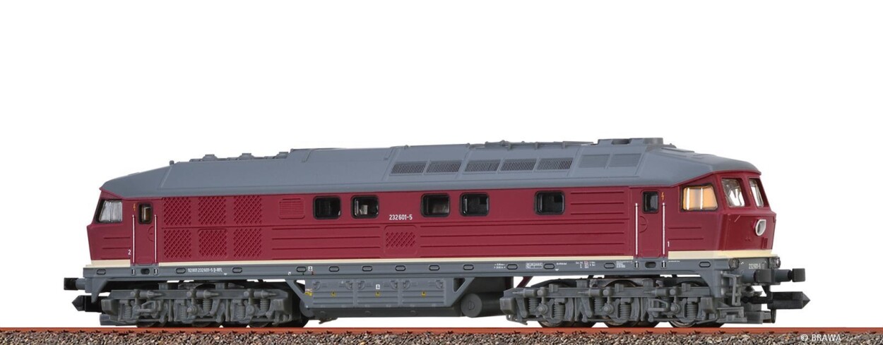 Brawa 61036  BR 232  Diesellok  232 601-5  Ep. VI WFL