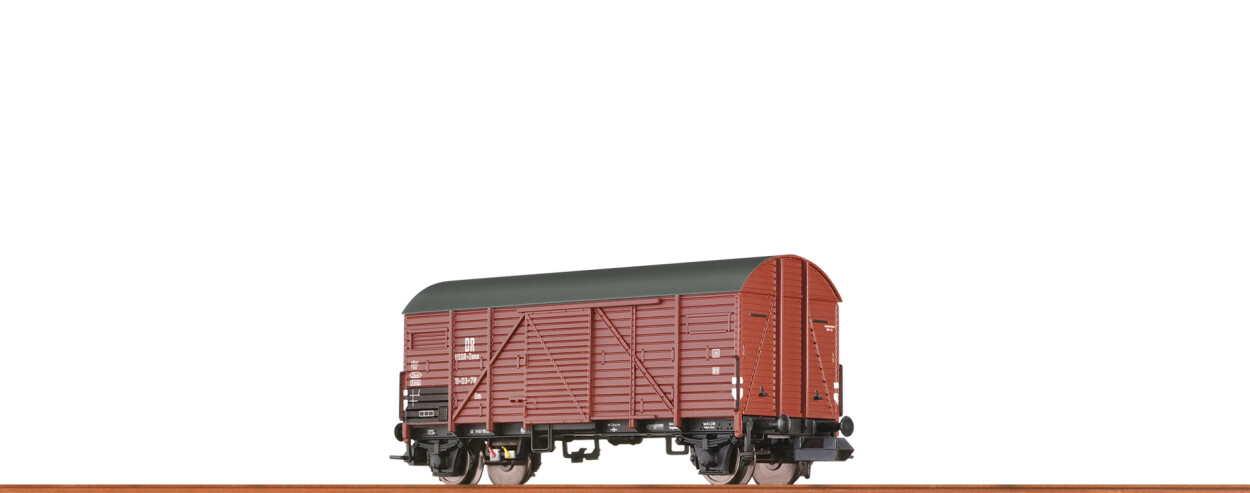 Brawa 67321  Gedeckter Güterwagen Gm  11-03-78  Ep. III DR
