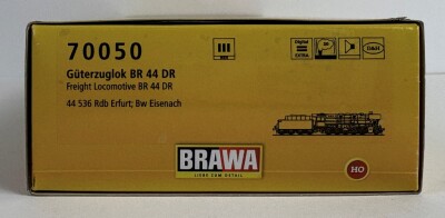 Brawa 70050  BR 44  Dampflok  43 536  Ep. III DR Sound