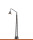 Brawa 83010  Gittermastbogenleuchte  -  Stecksockel mit LED