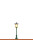 Brawa 83021  Gaslaterne  -  Stecksockel mit LED