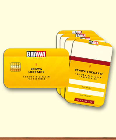 Brawa 93705  Lokkarten