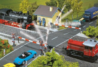 Faller 120171  Beschrankter Bahn&uuml;bergang