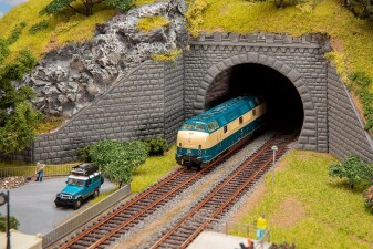 Faller 120578  Tunnelportal  2-gleisig
