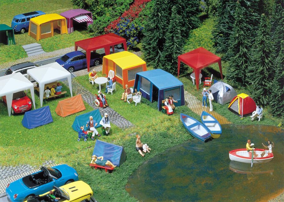 Faller 130504  Camping-Zelte-Set