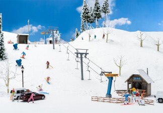 Faller 134003  Schlepplift mit Kiosk