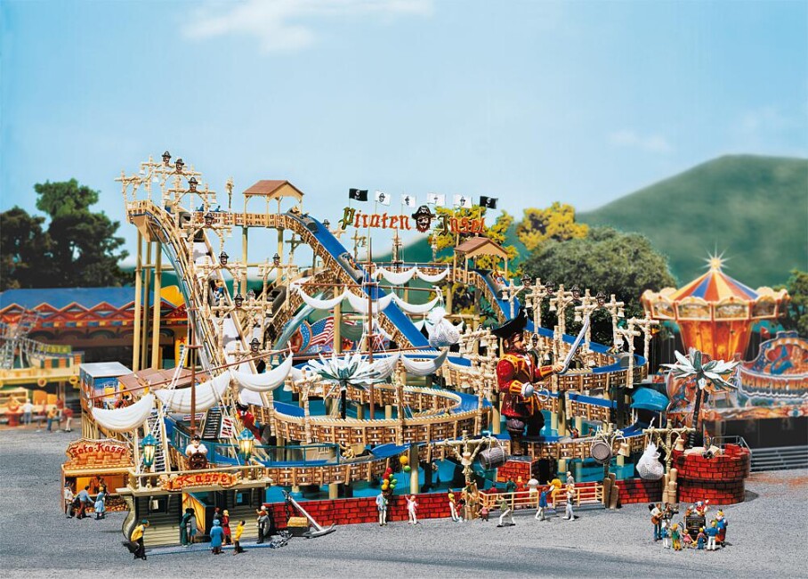 Faller 140430  Wildwasserbahn Pirateninsel