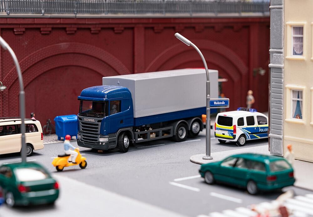 FALLER 161634 CarSystem Scania R13 Kurzholz LKW (herpa) Fertigmodell 1:87 | Online kaufen bei Modellbau Härtle