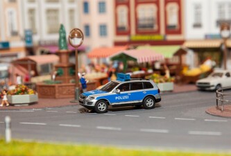 Faller 161543  Car System  SUV VW Touareg Polizei (WIKING)