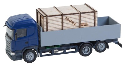 Faller 161597  Car System  LKW Scania R 13 HL Pritsche mit Holzkiste (HERPA)