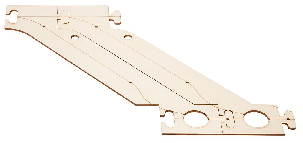 Faller 161943  Car System  Laser-Street Parkharfe Ergänzung