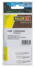 Faller 170682  3 Ersatzklingen f&uuml;r Bastelmesser Art....