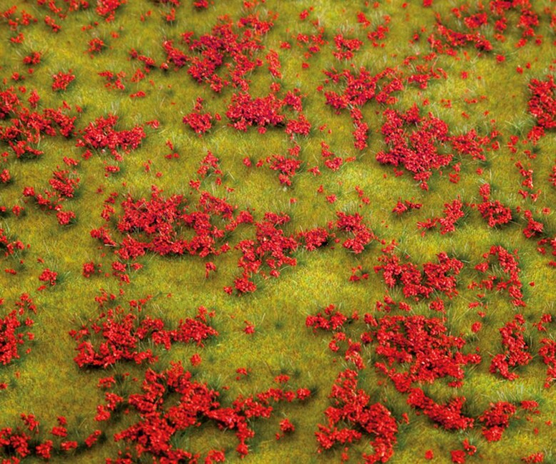 Faller 180460  PREMIUM Landschafts-Segment  Blumenwiese  rot