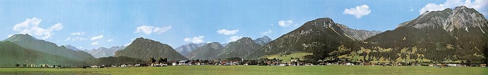 Faller 180517  Modellhintergrund-Verlängerung Oberstdorf