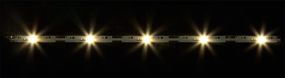 Faller 180654  2 LED-Lichtleisten  warm weiß  je 180 mm