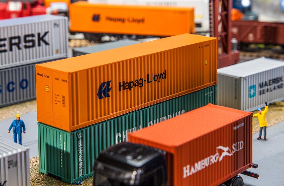 Faller 180841  40 Hi-Cube Container Hapag Lloyd