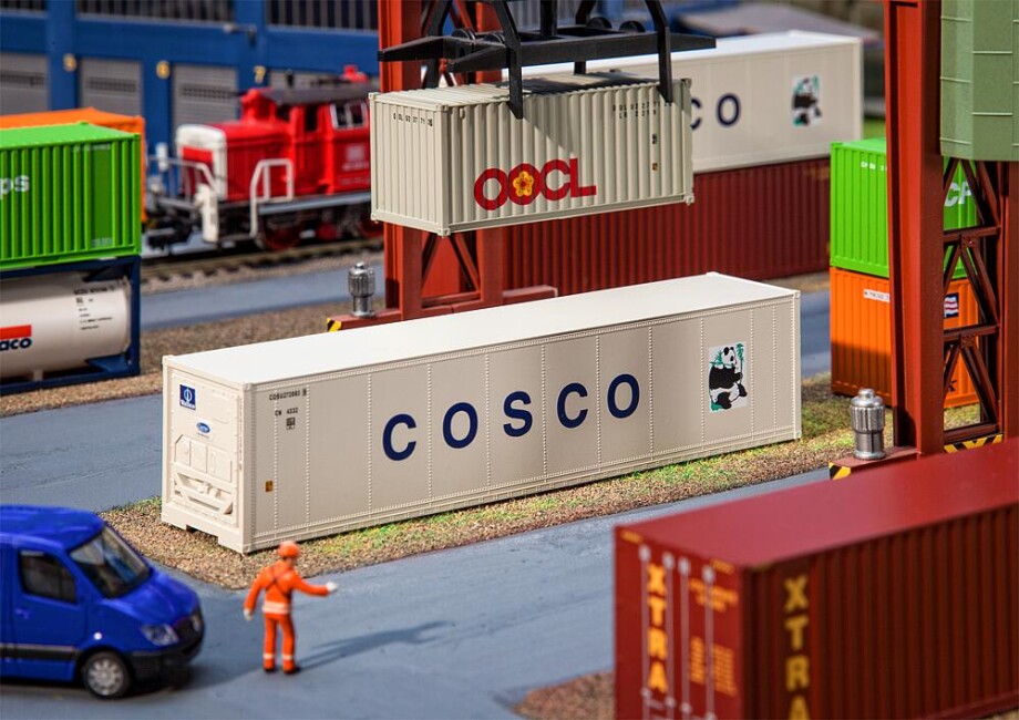 Faller 180851  40 Hi-Cube Kühlcontainer COSCO