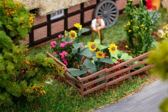 Faller 181289  Blumen im Vorgarten