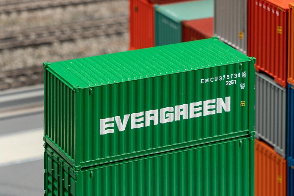 Faller 182004  20 Container EVERGREEN