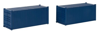 Faller 182054  20 Container  blau  2er-Set