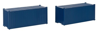 Faller 182054  20 Container  blau  2er-Set