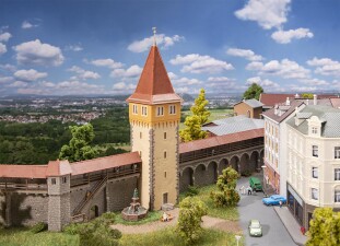 Faller 232200  Altstadtmauer-Set Stadtturm