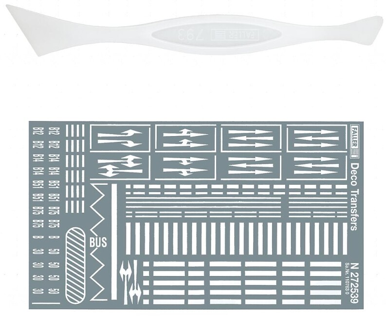 Faller 272451  Straßenmarkierungen Folie