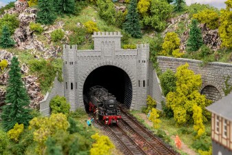 Faller 272589  Tunnelportal  2-gleisig