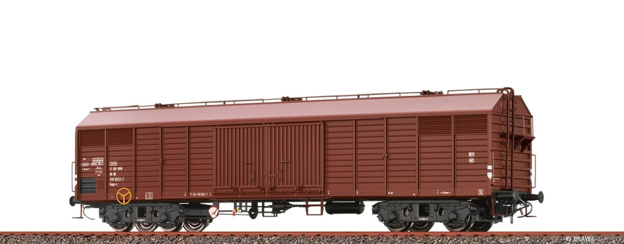 Brawa  50414  Gedeckter Güterwagen Gags-v  Ep. IV DR