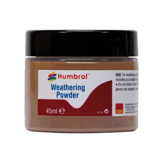 Humbrol 486008  Weathering-Puder, Rost, hell, 45 ml