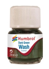 Humbrol 486203  Enamel-Wash, Dunkelgr&uuml;n, 28 ml