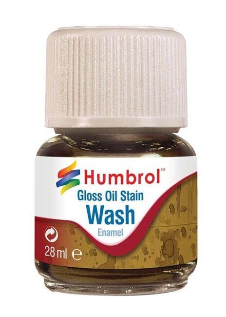 Humbrol 486209  Enamel-Wash, Öl-Flecken, 28 ml