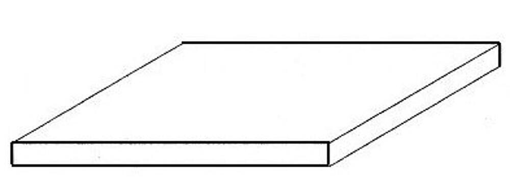 Evergreen 509005  Durchsichtige Polystyrolplatte, 150x300x0,13 mm, 3 Stück