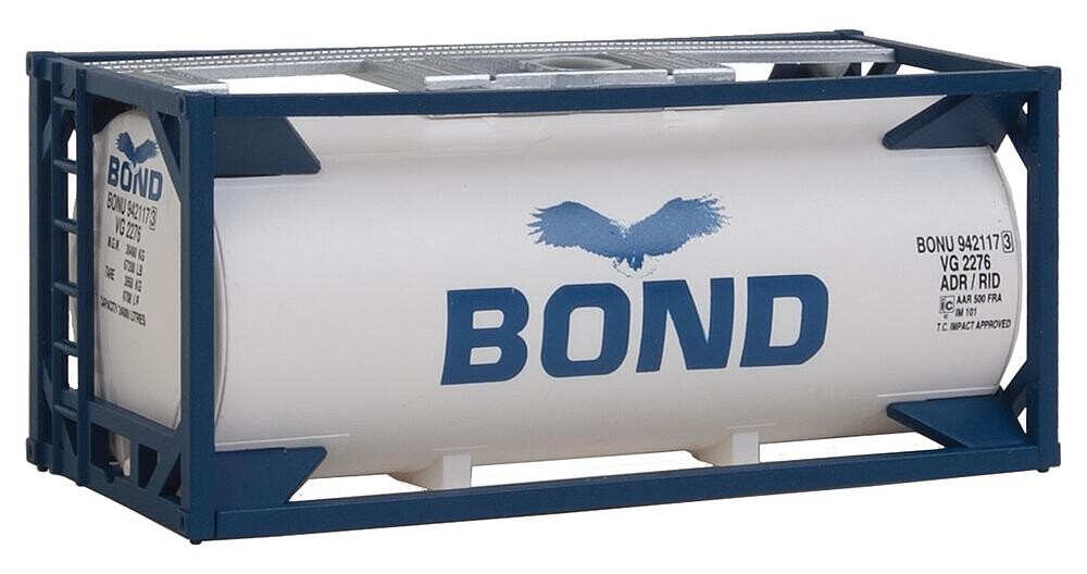 Walthers 531961  20 Tankcontainer BOND