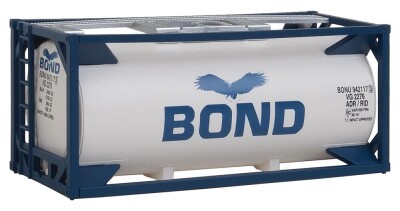 Walthers 531961  20 Tankcontainer BOND