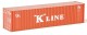 Walthers 533404  40-HC Container K-LINE