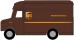 Walthers 534001  UPS Lieferwagen