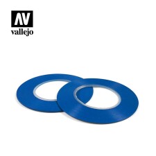 Vallejo 707007  Maskierband, flexibel, 1 x 18 m, 2 Rollen