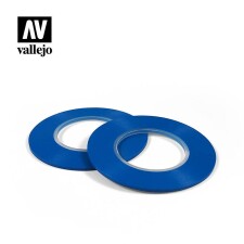 Vallejo 707008  Maskierband, flexibel, 2 x 18 m, 2 Rollen