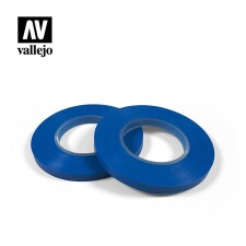 Vallejo 707010  Maskierband, flexibel, 6 x 18 m, 2 Rollen
