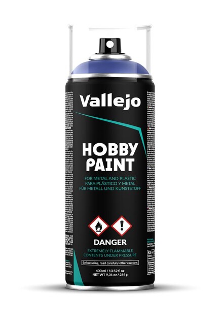 Vallejo 728017  Ultramarine Blau, Fantasie Farben, Sprühdose, 400 ml