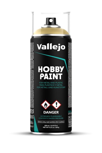 Vallejo 728022  Hellbraun, Fantasie Farben, Sprühdose, 400 ml