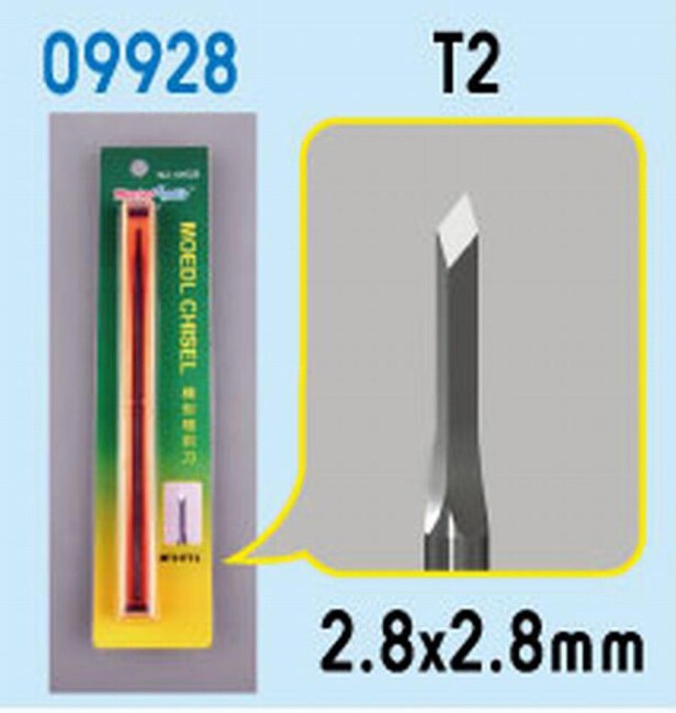 Trumpeter  759928  Werkzeug: T2 Meissel 2,8 mm x 2,8 mm