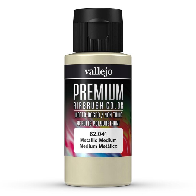 Vallejo 762041  Metallic, mittel, 60 ml