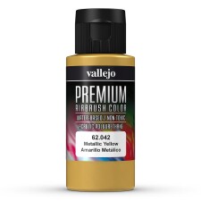 Vallejo 762042  Metallic, Gelb, 60 ml