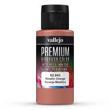 Vallejo 762043  Metallic, Orange, 60 ml