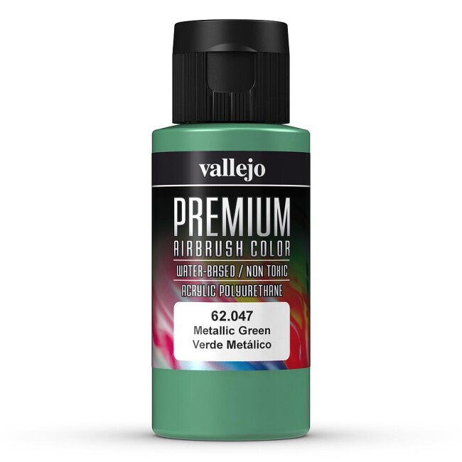 Vallejo 762047  Metallic, Grün, 60 ml