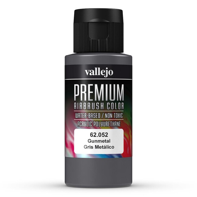 Vallejo 762052  Metallic, Waffenmetall, 60 ml