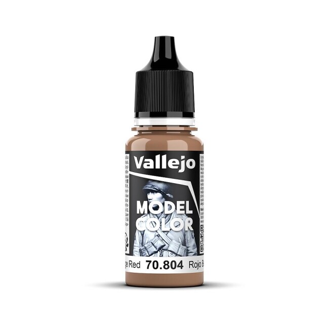 Vallejo 770804  Beige-Rot, matt, 17 ml